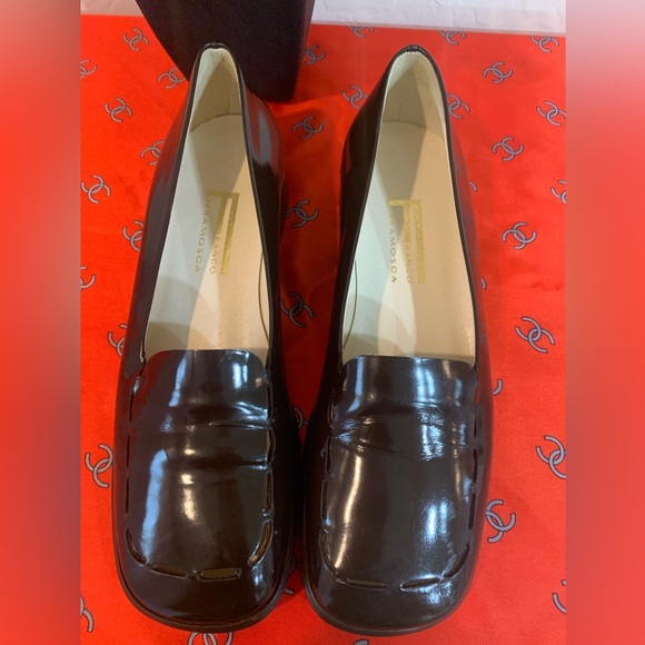 Women’s Franco Fieramosco Size 6 B dark brown flats - Picture 2 of 6